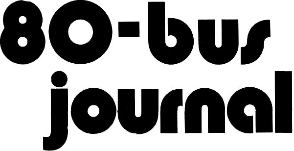 80-Bus 
Journal